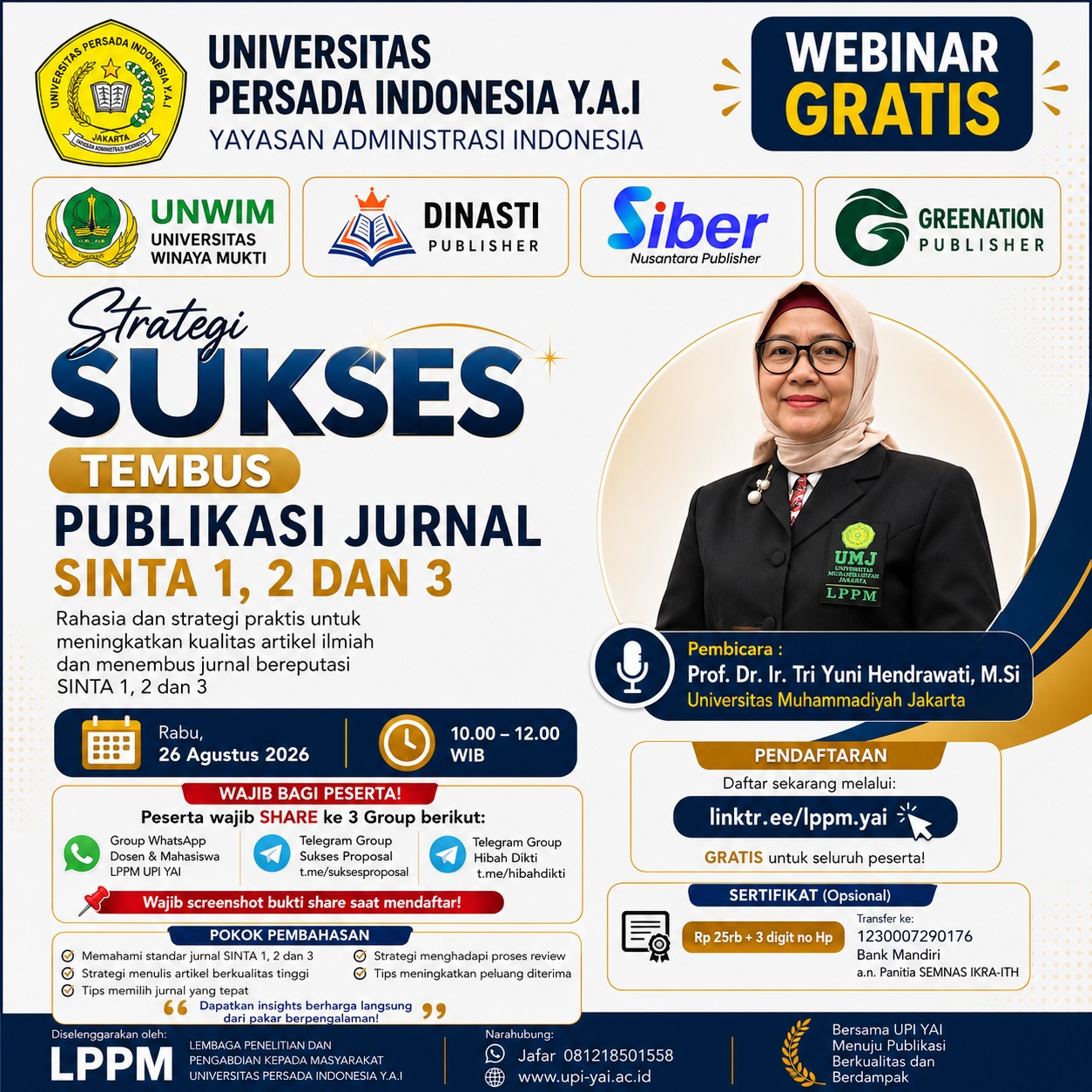WEBINAR GRATIS NASIONAL
